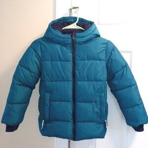 Boys Puffer Hooded Winter Jacket - All in Motion S (6/7)